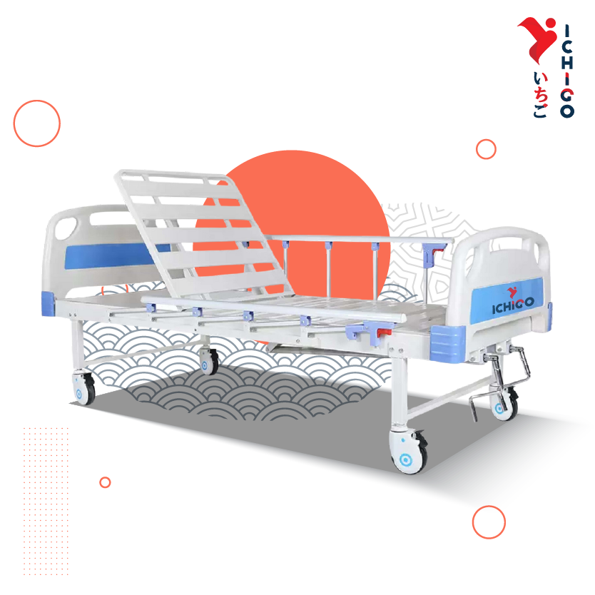 Giường Y Tế 2 tay quay Ichigo IG–HB02