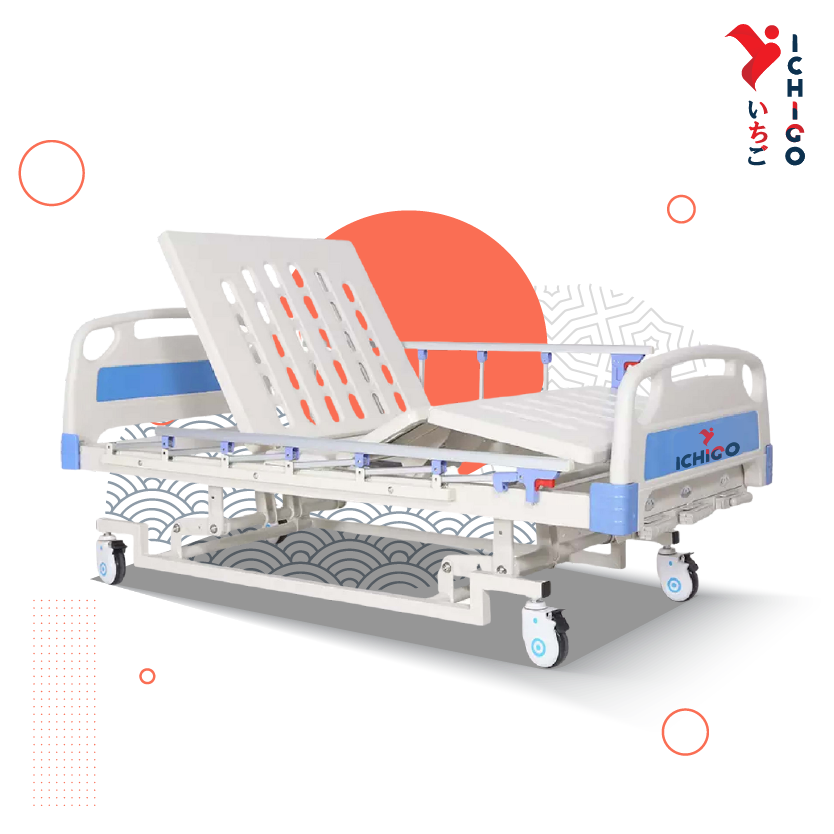 Giường Y Tế 3 tay quay Ichigo IG–HB03