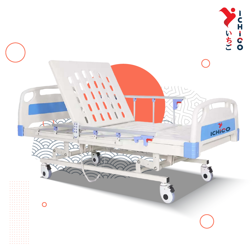 Giường Y Tế Điện 3 Chức Năng Cao Cấp Ichigo–HB03E