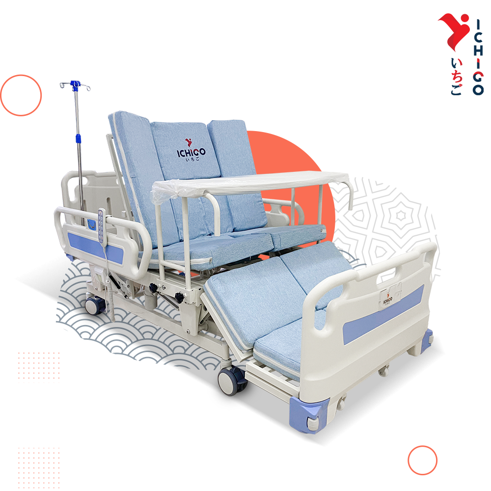 Giường y tế cao cấp ICHIGO HB-07E 2023