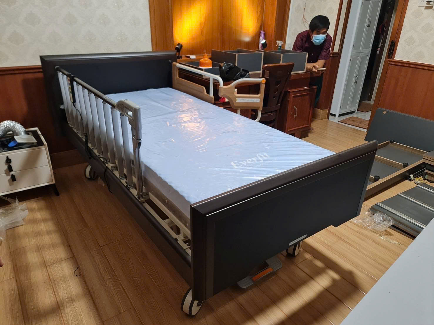 Giường PA-90000 VIP hạ thấp an toàn cho người cao tuổi